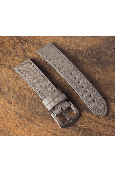 Ventum سلك مصنوع يدويًا من الجلد الطبيعي مقاس 20 مم باللون البيج