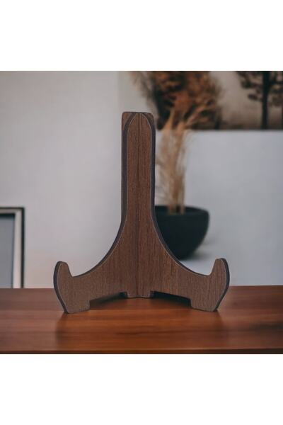 fırsatlar diyarı Ahşap Ürün Ayaklığı Çerçeve Stand Tabak Teşhir Ayağı Şövale ...