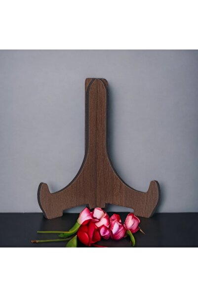 fırsatlar diyarı Ahşap Ürün Ayaklığı Çerçeve Stand Tabak Teşhir Ayağı Şövale ...