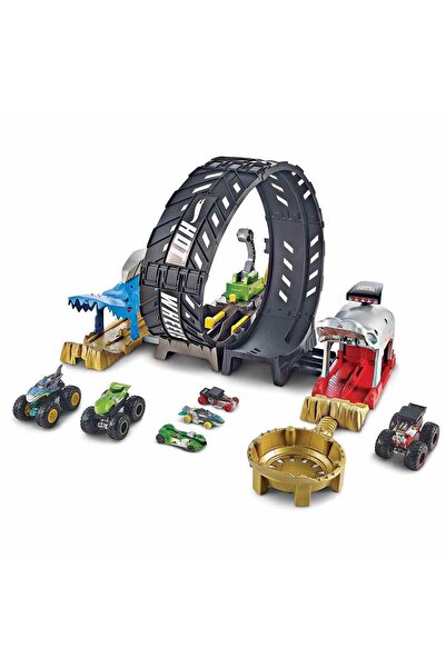 HOT WHEELS Monster Trucks Çemberde Yarış Seti HBH70