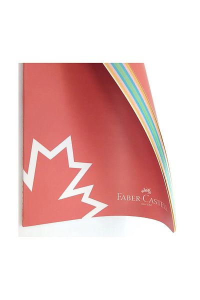 Faber Castell دفتر A5 40 ورقة صفحات ملونة غير مسطرة