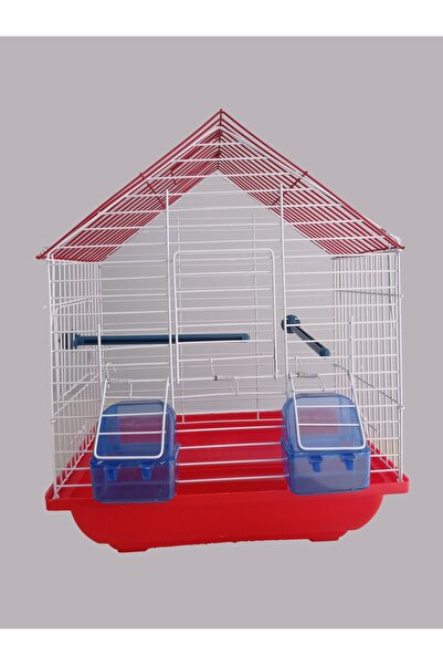 ALBATROS Kuş Kafesi 2 Kapılı 2 Yemlikli Geniş- Ücretsiz Hızlı Kargo