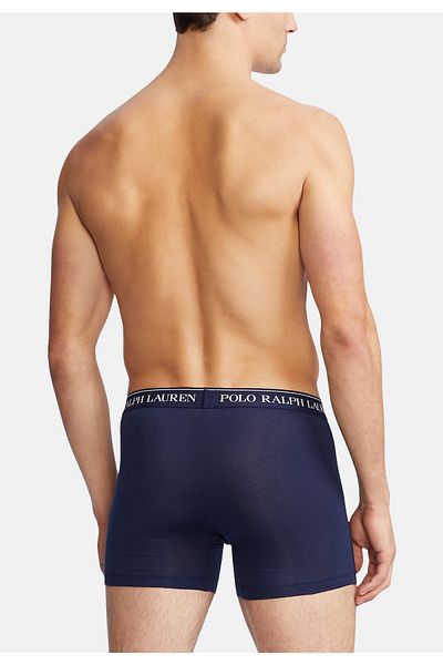 Ralph Lauren Boxershorts Basic Trunks Dreierpack