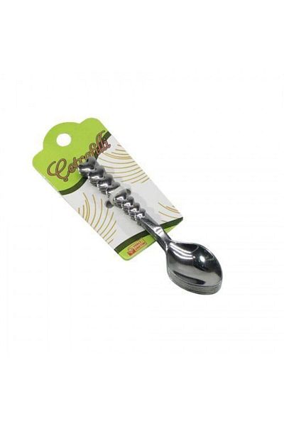 Gül Tea Spoon Set of 6 Heart Patterned