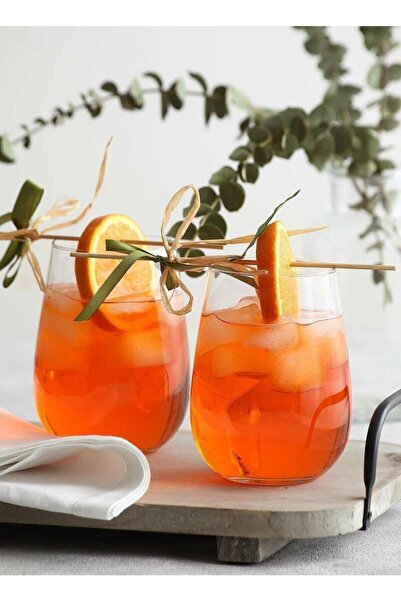 LAV Gaia Water Glass 6 Pcs Water Soft Drink Glass 360cc Gai361