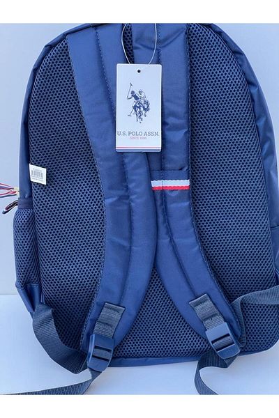 U.S. Polo Assn. Licensed, Suitable for Daily Use, Leather Patterned School Backpack, New Season