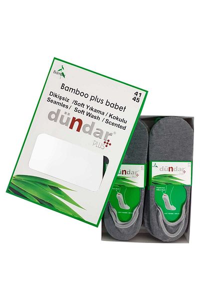 Dündar Bamboo Plus Ballerinas Seamless / Soft Wash / Αρωματικά 12 ζευγάρια για άνδρες
