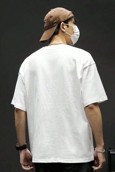 AMMA Μπλουζάκι Unisex Printed Oversize 100% Cotton Boyfriend