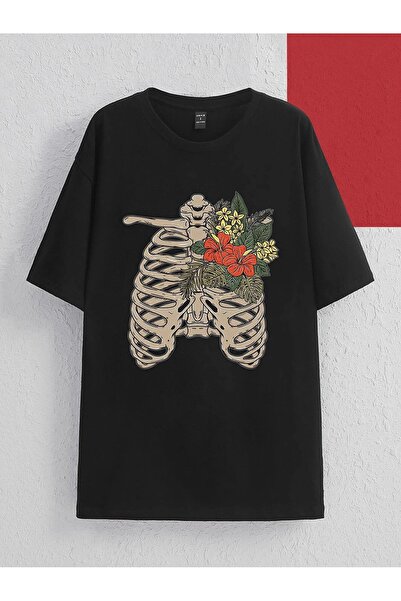 Jose Clothing ΚΟΝΤΟΜΑΝΙΚΙ ΜΠΛΟΥΖΑ UNISEX ΜΑΥΡΟ ΕΚΠΤΩΜΕΝΟ OVERSIZE