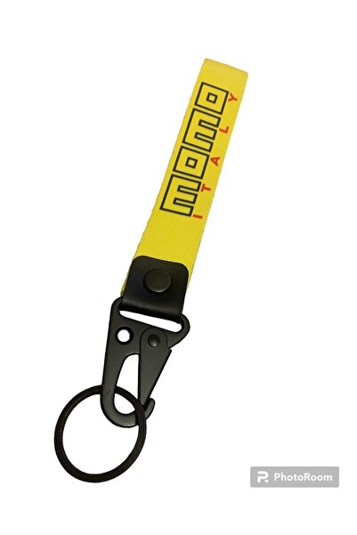 İKTUNING سلسلة مفاتيح من النايلون من MOMO ITALY - أصفر/أسود