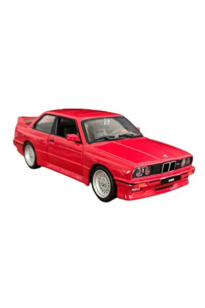 Burago 1988 Bmw M3 (e30) Red 1:24 Ölçek Marka
