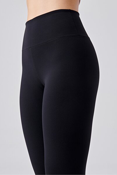 UP&FIT Colanți de push-up Push Up, moi, cu talie înaltă, negri