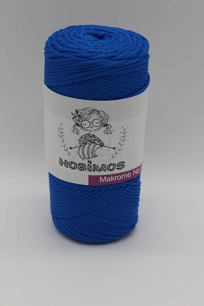 Hobimos 200 gr 230 Mt Polyester Macrame Twine - Τσάντα, Καλάθι, Σφουγγαρίστρα, Σχοινί Σουπλά 2mm
