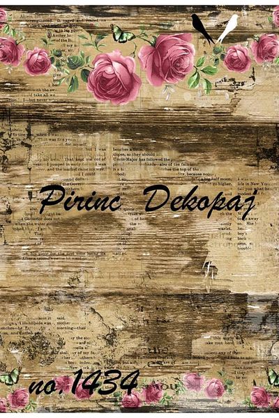 LİNEART Lineart Brass Decopage No:1434