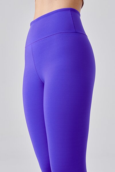 UP&FIT Push Up, moale, cu talie înaltă, colanți mov