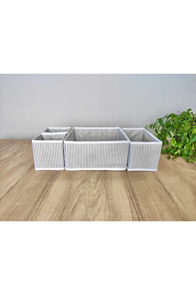 Keven Home 4 Parça Çekmece Içi Organizer & Çok Amaçlı Dolap Içi Düzenleyici &...