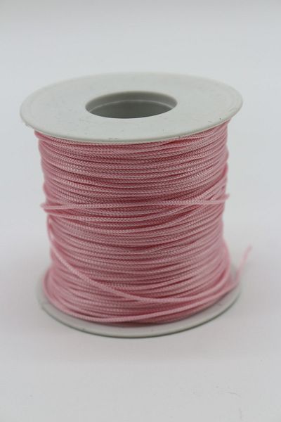 Hobimos 1,0 mm 100 μέτρα κορδόνι αλεξίπτωτου, βραχιόλι, κολιέ, κορδόνι κοσμήματος
