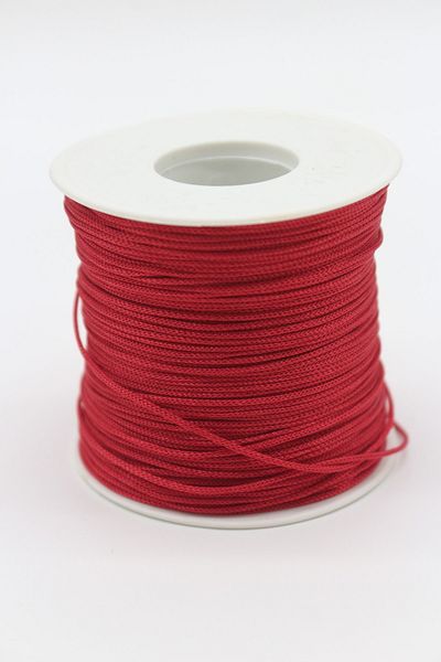 Hobimos 1,0 mm 100 μέτρα κορδόνι αλεξίπτωτου, βραχιόλι, κολιέ, κορδόνι κοσμήματος
