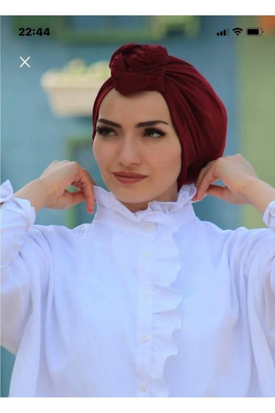 Nilbutik Bone Shawl Ready Hijab Wear Design Bone - Design special - Model nou Hijab Wear