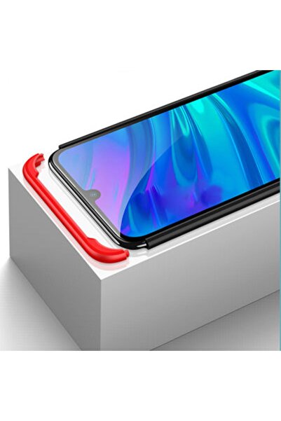 Rivor Huawei Y9 Prime 2019 Kılıf Kamera Korumalı 3 Parçalı 360 Korumalı Premium Mat Sert Kapak