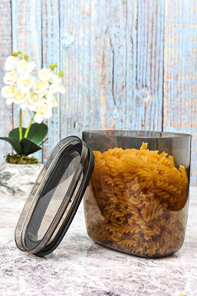 Arbu Home حاوية تخزين وإمداد كريستال بيضاوية بغطاء مانع للتسرب 1300 مل - أنثر...