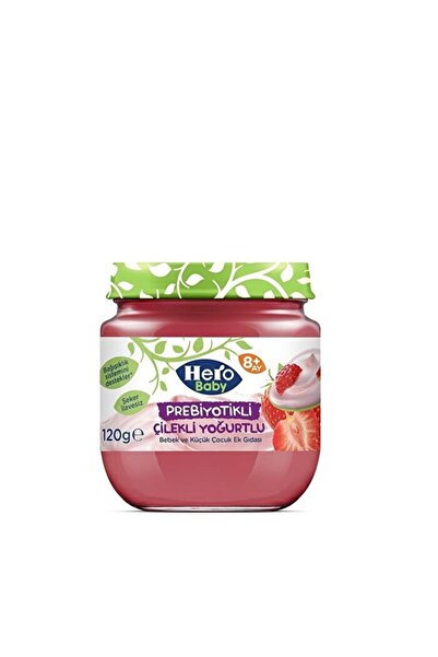 Hero Baby Prebiyotikli Çilekli Yoğurtlu - - 120 gr