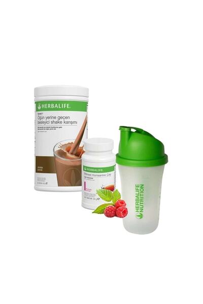 Herbalife Çikolatalı Shake Ve Ahududu Aromalı Çay