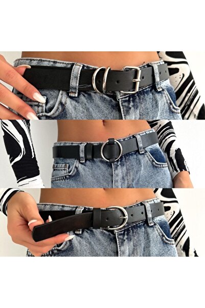 coaksco طقم حزام ميجا نسائي مكون من 3 قطع