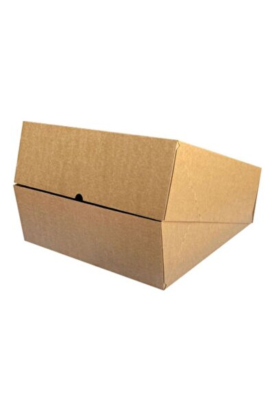 Kolicim 40x38x12cm Kutu - E-ticaret Kargo Kutusu - 4 Nokta Kutu - 6 Desi Kutu - Kraft - [5 Adet]