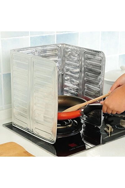 TREND Ocak Yağ Koruyucu Alüminyum Paravan