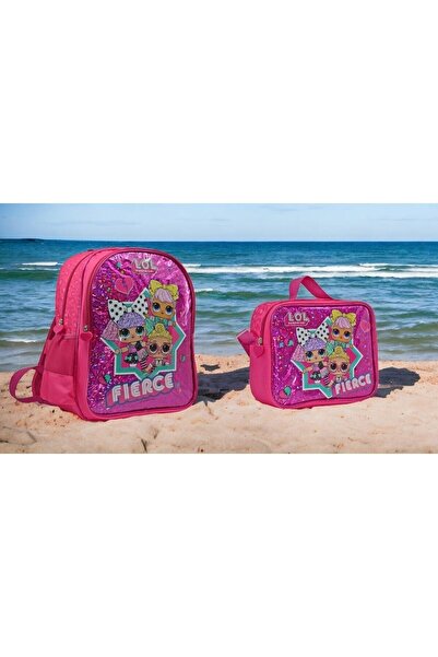 LOL Училищна чанта и кутия за обяд