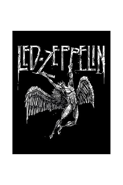 Z zepplin Led Zeppelin Failing Angel Patch mare pentru spate
