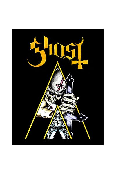 Z zepplin Patch pentru spate mare Ghost Cross