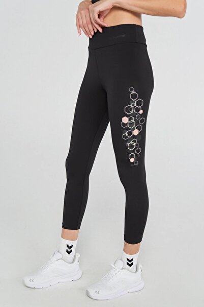 hummel Siyah Kadın Uzun Dar Tayt 931628-2001 Hmlleros Tıghts