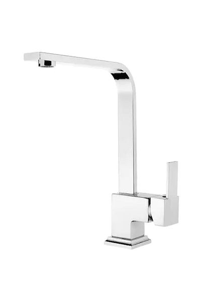 VENİTA Venita Square Lumbe Swan Kitchen Sink Faucet