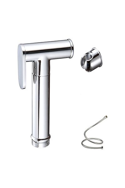 VENİTA Venita Brass Bidet Faucet Set - Spiral Hose