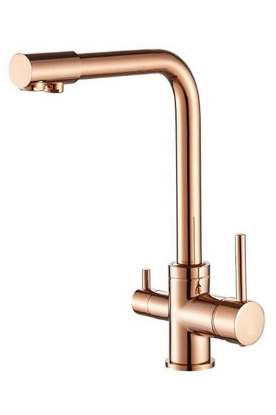 VENİTA Venita Copper Purified Double Outlet Kitchen Faucet