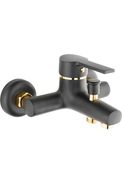 VENİTA Venita Black Gold Open Close Bathroom Faucet