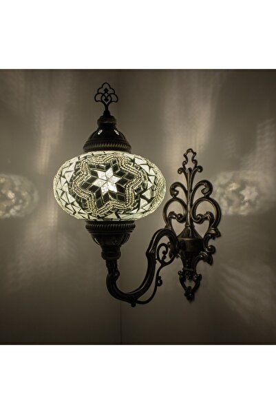 mosland home El Yapımı Hediyelik Mozaik Duvar Lambası Osmanlı