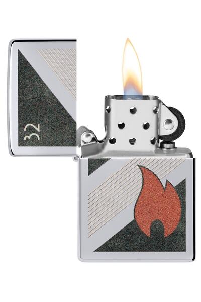 Zippo 260.25 Zippo 32 Flame Design Çakmak Z-48623