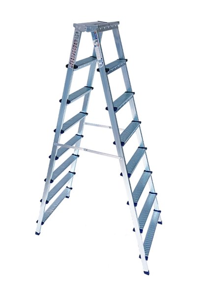 Genel Markalar Saraylı 8+8 Çift Çıkışlı Metal Merdiven 1208