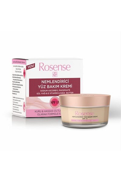 Rosense 50 ml Moisturizing Face Care Cream - Dry and Sensitive Skin