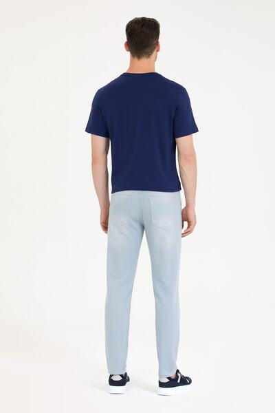 U.S. Polo Assn. U.S. POLO ERKEK SLİM FİT DENİM PANTOLON 1582586 ISIS 036 MAVİ