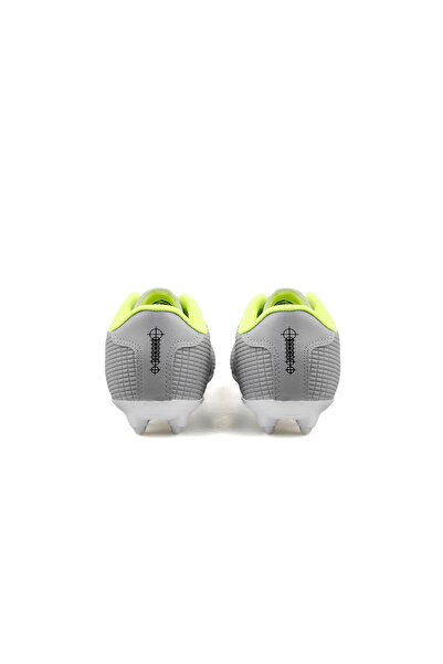 Jump 28223 F L.Grey Neon Green Navy Youth Grass Floor Football Shoes 28223-F-L.GREY-NEON-GREEN-NAVY Gray