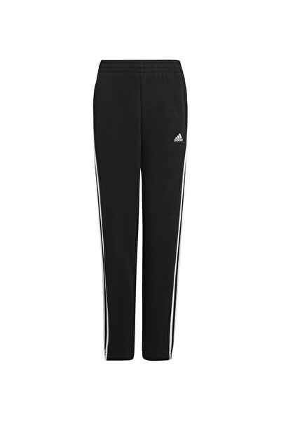 adidas Siyah - Beyaz Erkek Çocuk Eşofman Altı