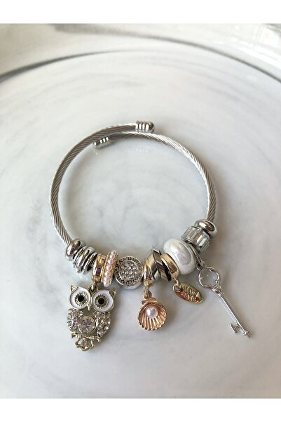 HEDİYEBOHÇAM سوار من الفولاذ مع سحر البومة البيضاء