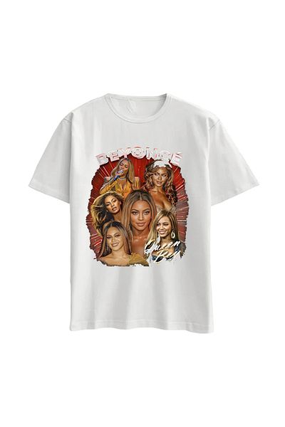 Pisa Art Tricou oversize cu imprimeu vintage Beyonce