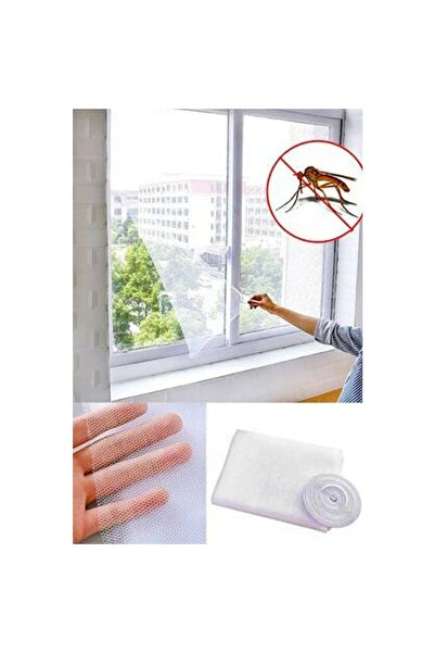 abnturk Fiber Sinek Teli - Sineklik 100X150 + 5 Metre Bant Yırtılmaz