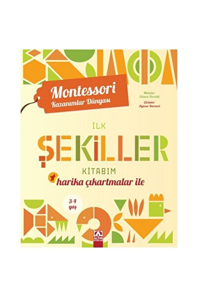 Altın Kitaplar Yayınları كتاب أشكالي الأولى (3-4 سنوات)