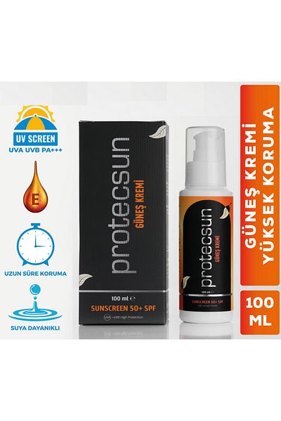 Protecsun SPF50 High Protection UVA UVB Sun Cream - Vitaminated, 100ml